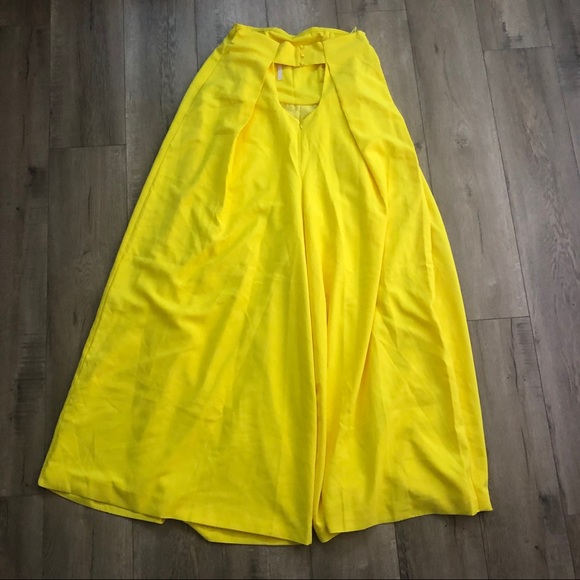 ASOS Bandeau Wide Leg Jumpsuit - Picture 4 of 9